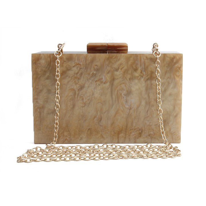 Marble handbags Marble Pattern Acrylic Bag Luxury Handbags Women Bags 