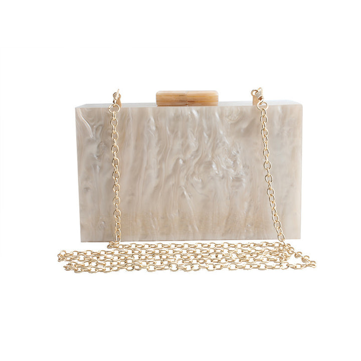 Marble handbags Marble Pattern Acrylic Bag Luxury Handbags Women Bags 