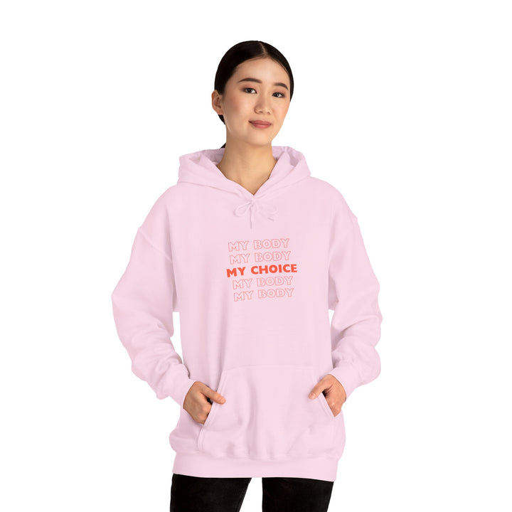 Pro choice Glam hoodie Woman hoodie College girl Sweatshirt Heavy Blend™ Hooded Organic Sweatshirt