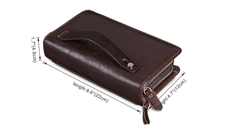 Men's Small Bag Business Men Leather Wallet