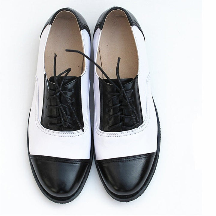 Flat shoes small leather shoes Oxford shoes women