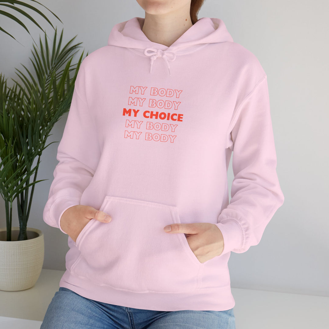 Pro choice Glam hoodie Woman hoodie College girl Sweatshirt Heavy Blend™ Hooded Organic Sweatshirt