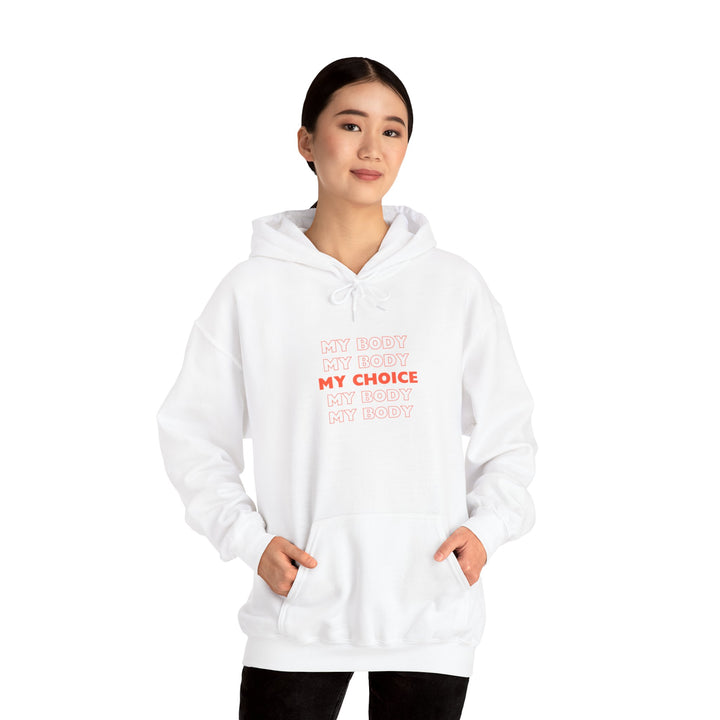 Pro choice Glam hoodie Woman hoodie College girl Sweatshirt Heavy Blend™ Hooded Organic Sweatshirt