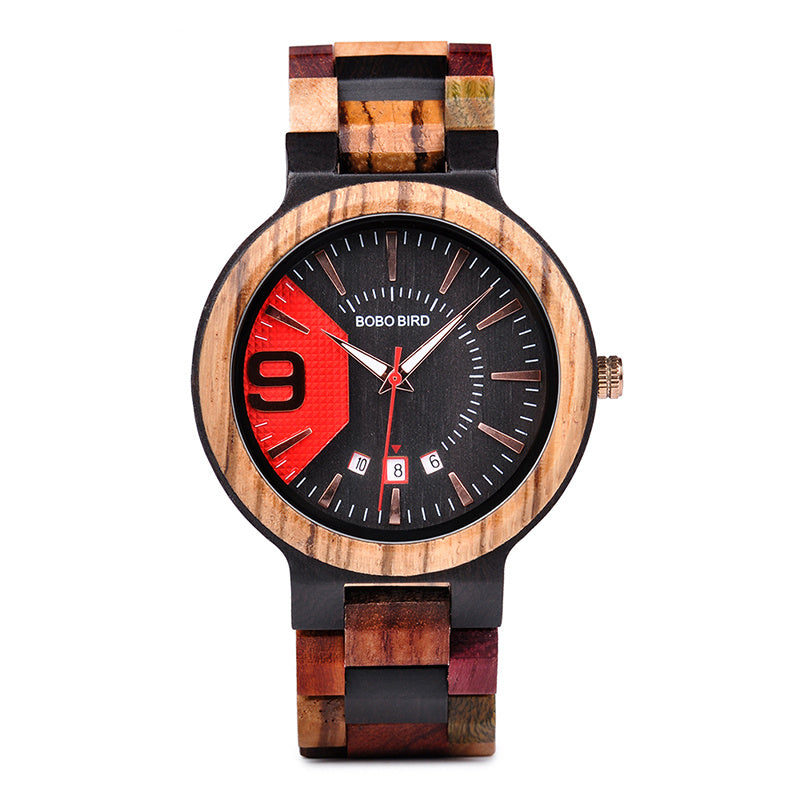 Wooden watch for men