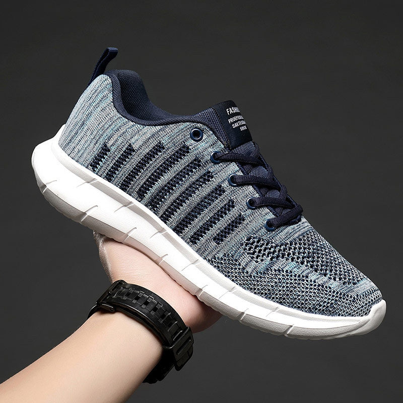 Flying Woven Sneakers Men s Breathable Running Shoes