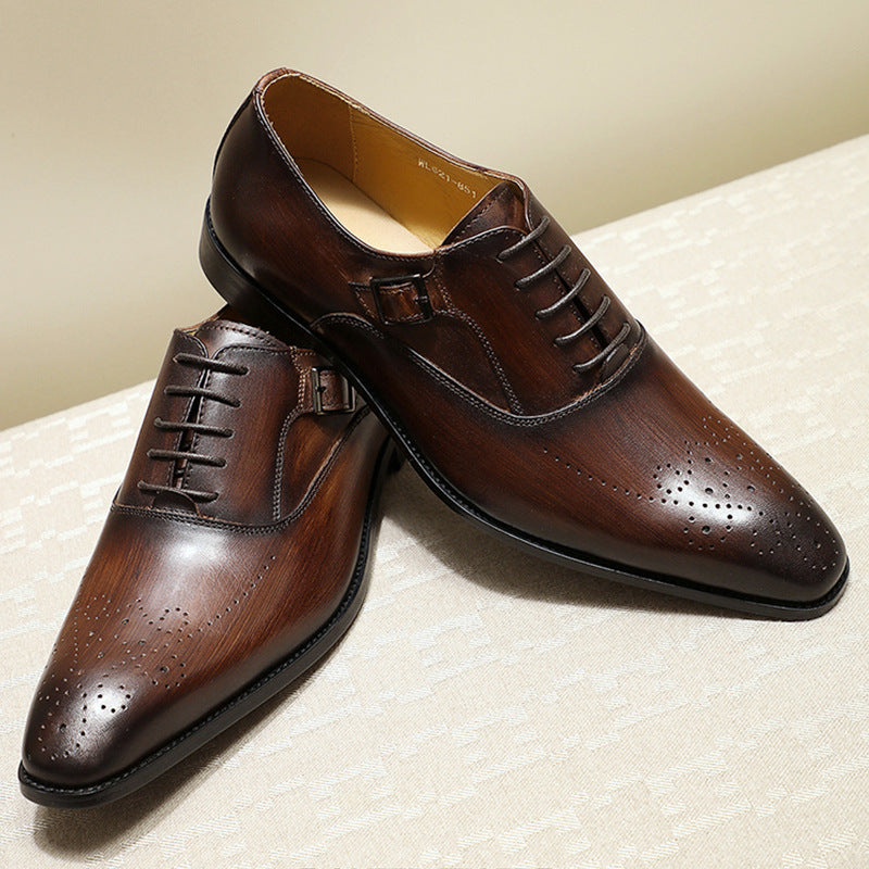 Business Oxford Shoes Formal Dress High-End Casual Shoes Men'