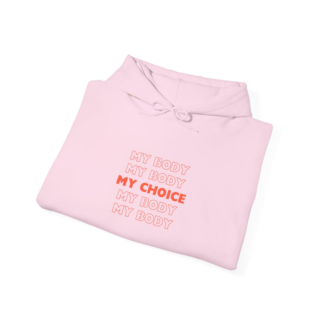 Pro choice Glam hoodie Woman hoodie College girl Sweatshirt Heavy Blend™ Hooded Organic Sweatshirt