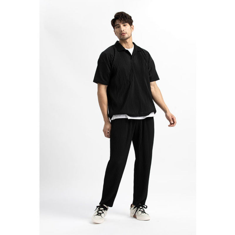 Japanese Pants Loose Straight Casual Pants