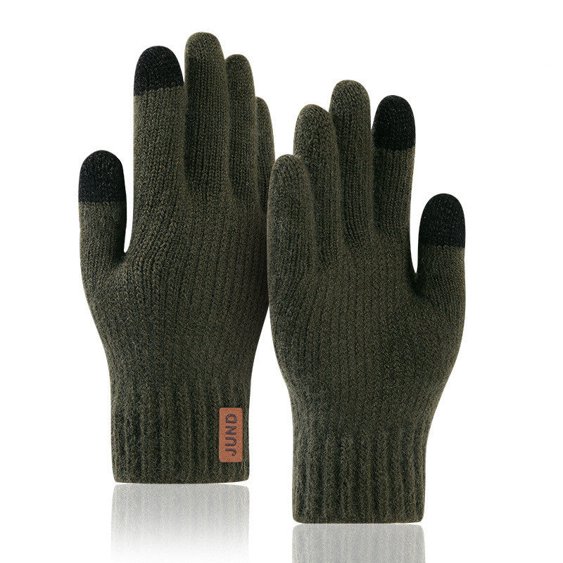 Knitted Woolen Cold Weather Gloves