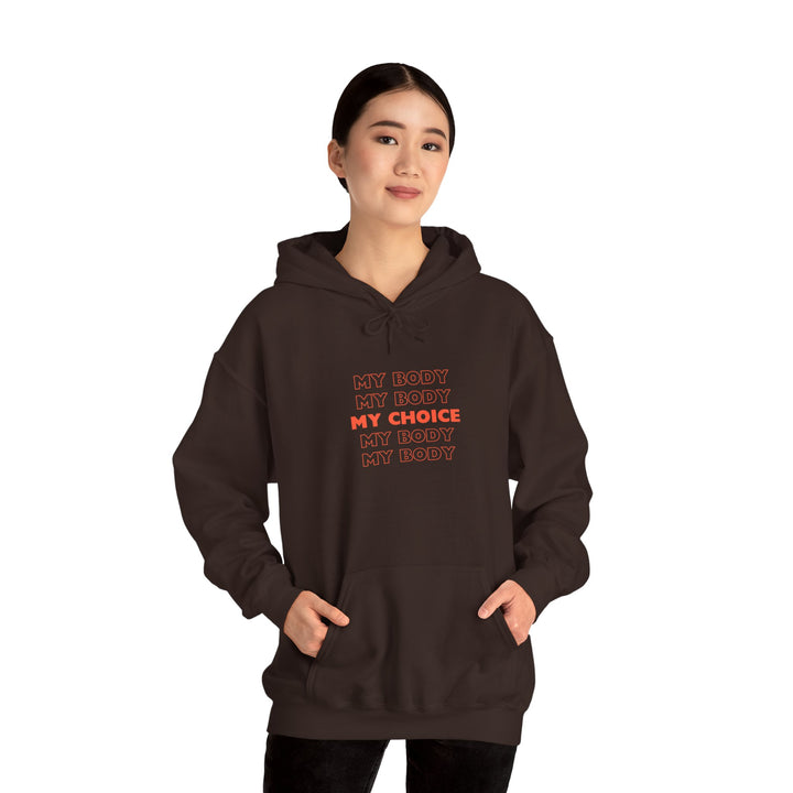 Pro choice Glam hoodie Woman hoodie College girl Sweatshirt Heavy Blend™ Hooded Organic Sweatshirt