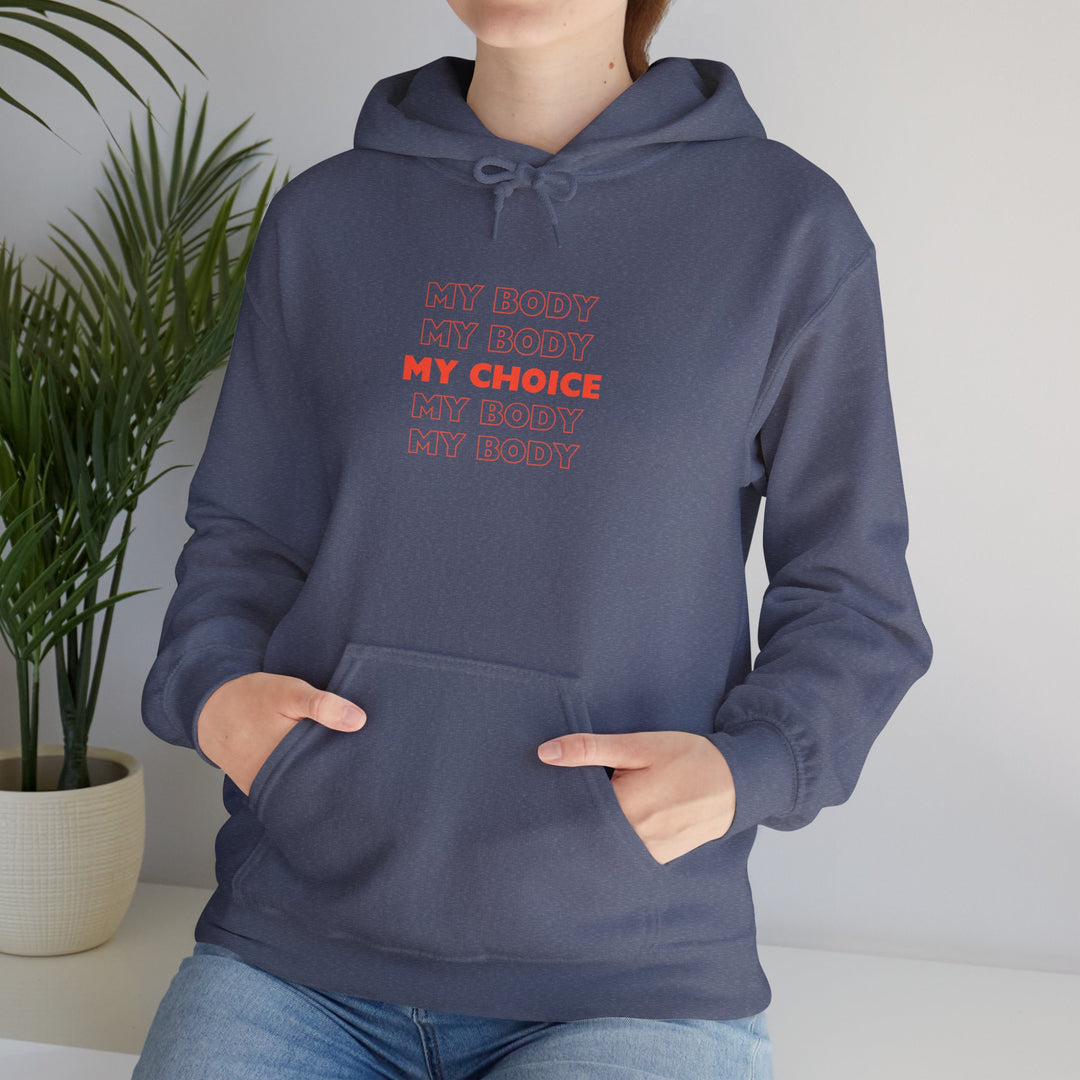 Pro choice Glam hoodie Woman hoodie College girl Sweatshirt Heavy Blend™ Hooded Organic Sweatshirt