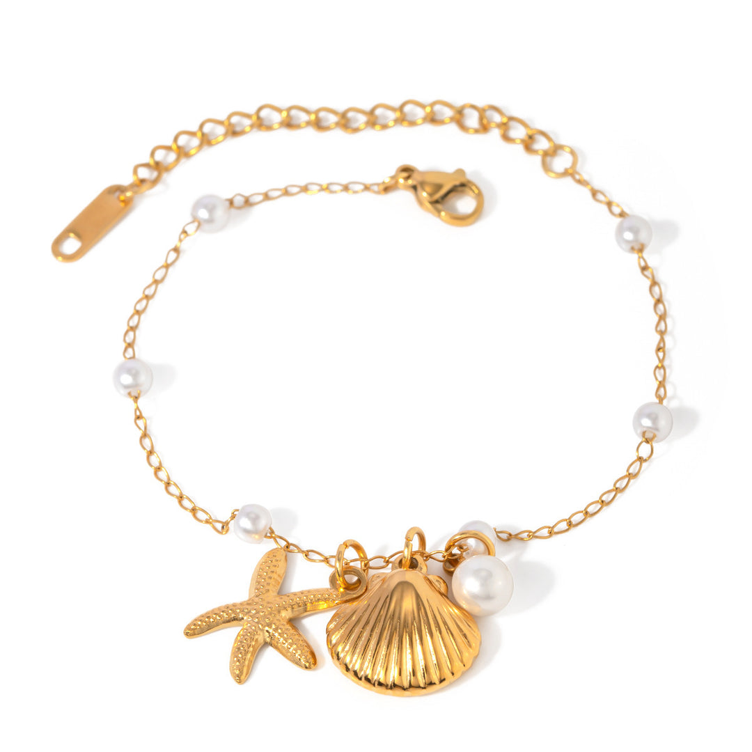 Starfish Pendant Bracelet