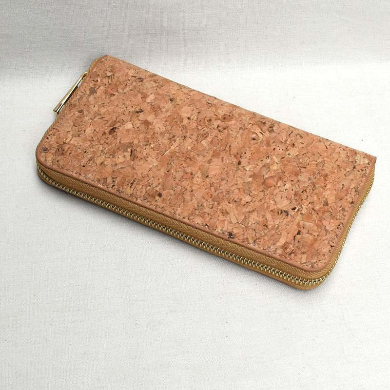 Dupont Paper Cork Long Large Capacity Fashion Wallet Women