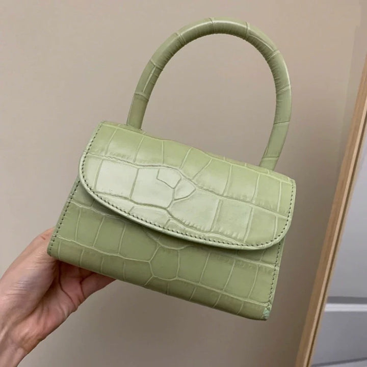 Fashionable leather handbags