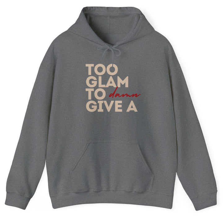 Glam hoodie Woman hoodie College girl Sweatshirt Unisex Heavy Blend™ Hooded Organic Sweatshirt