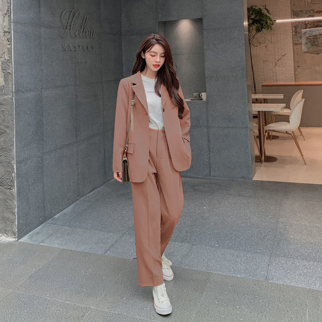 British Style Ins Casual Suit Suit Women