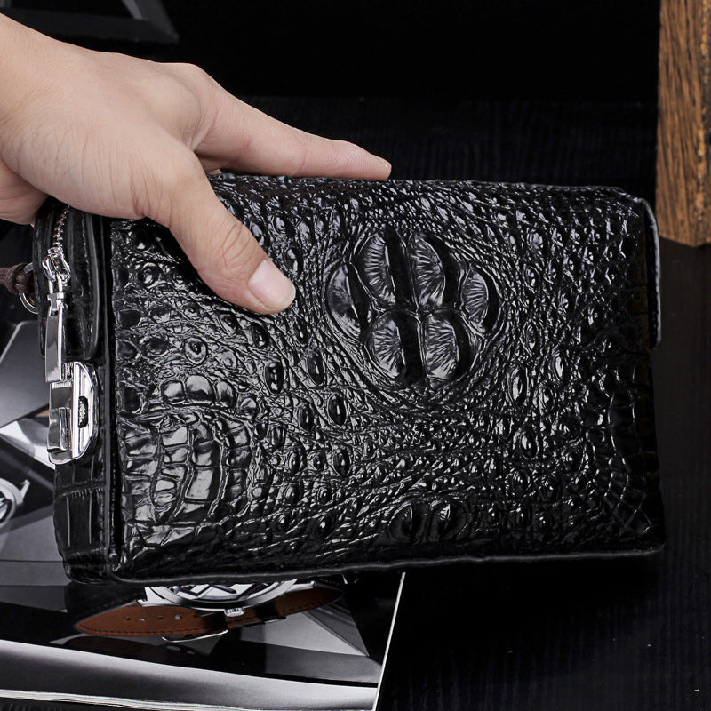 Password lock anti-theft wallet men bag