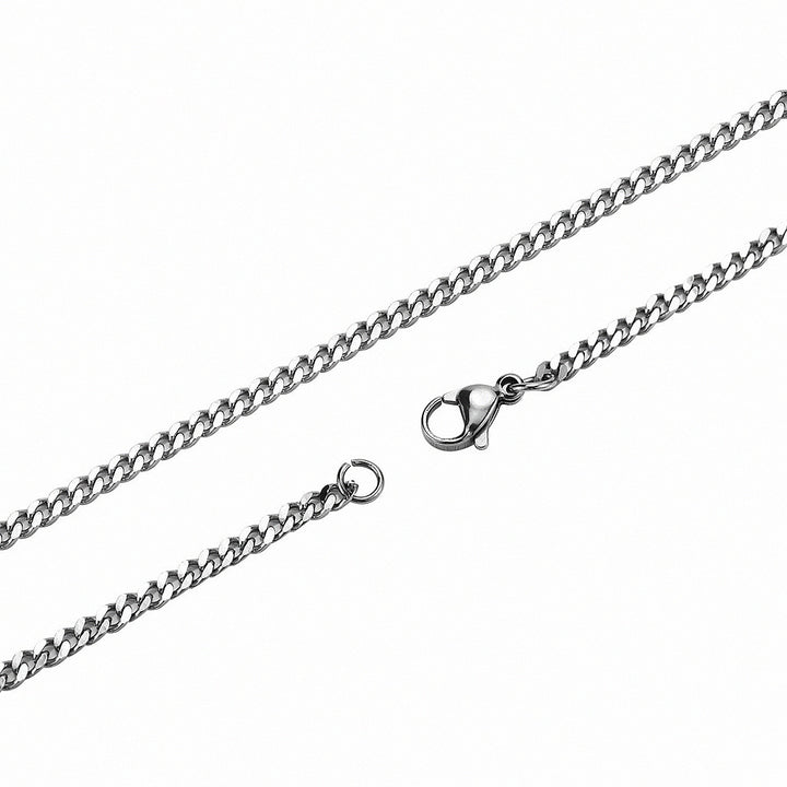 Titanium steel hip-hop grinding chain men