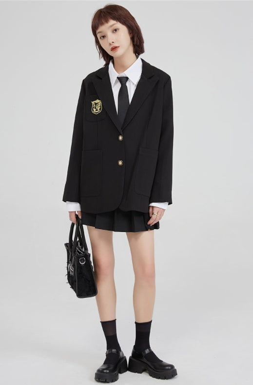 Black Suit Jacket Women''