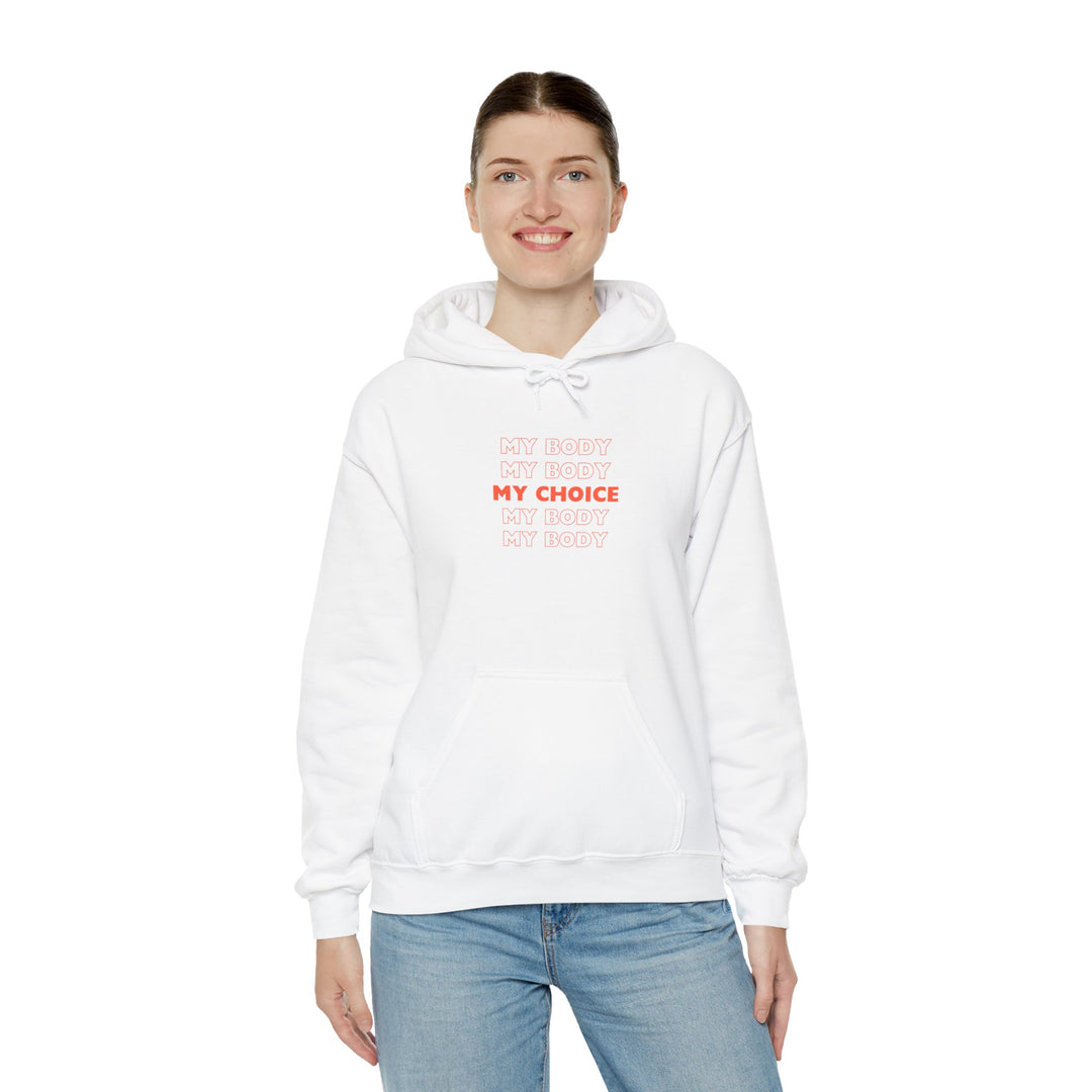 Pro choice Glam hoodie Woman hoodie College girl Sweatshirt Heavy Blend™ Hooded Organic Sweatshirt