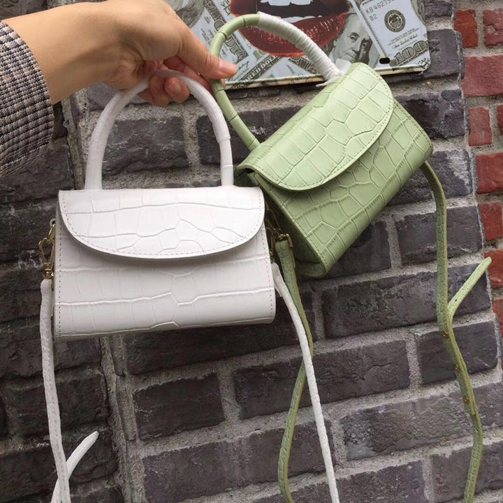 Fashionable leather handbags