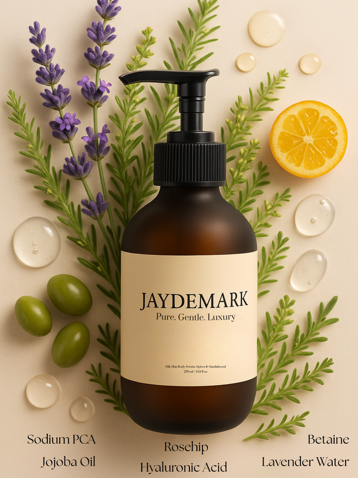 Silk Skin Body Serum, Spices & Sandalwood