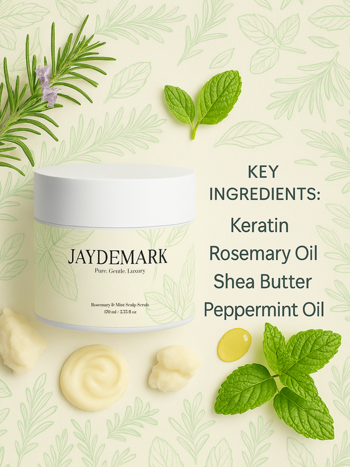 Deep Cleanse Scalp Scrub, Rosemary & Mint