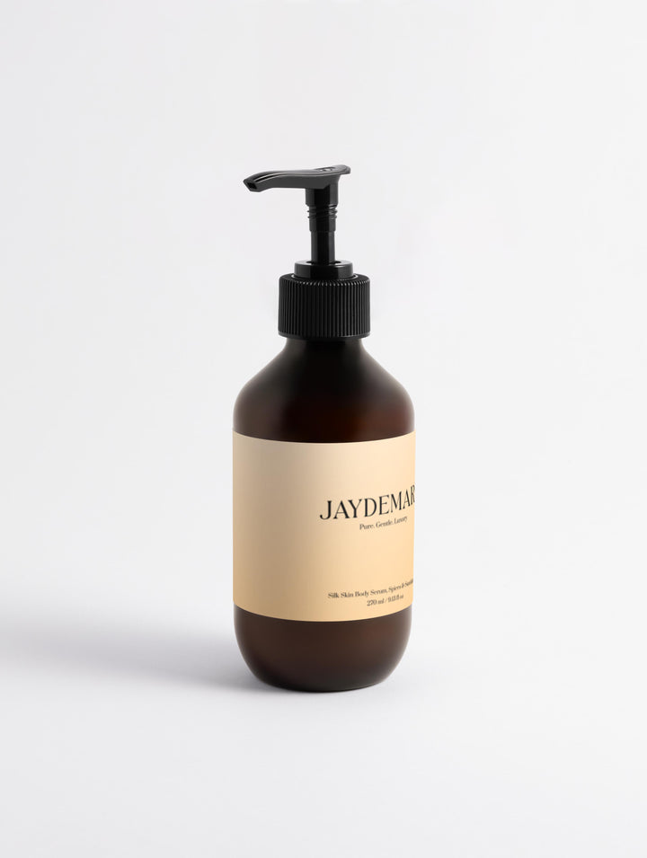 Silk Skin Body Serum, Spices & Sandalwood