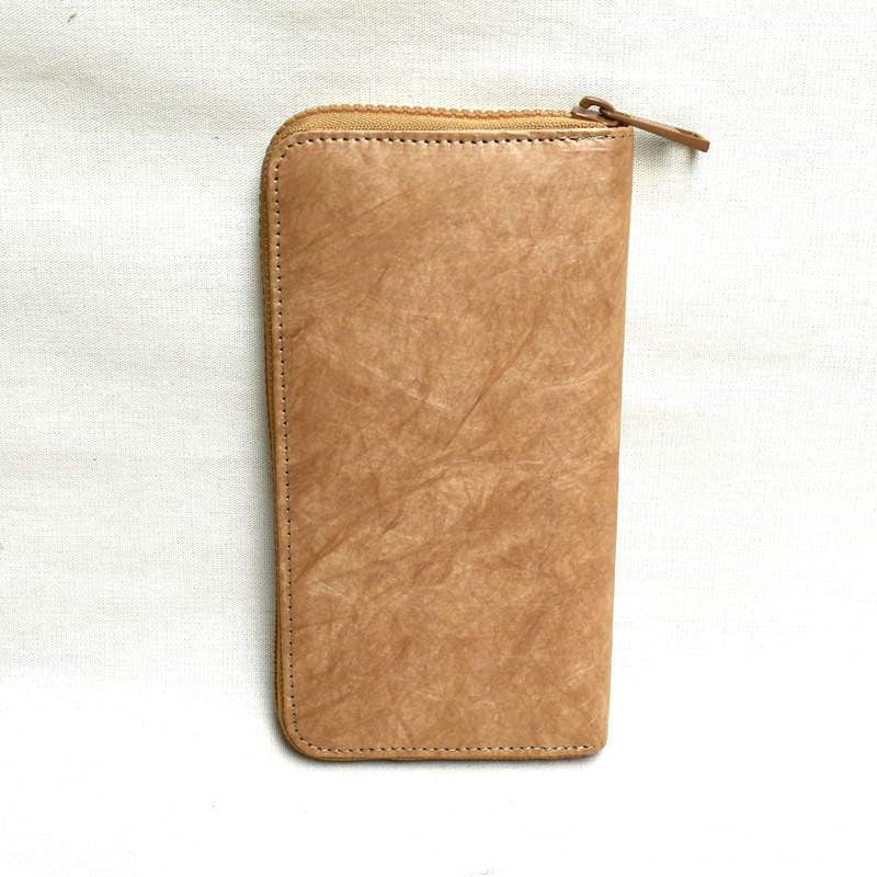 Dupont Paper Cork Long Large Capacity Fashion Wallet Women