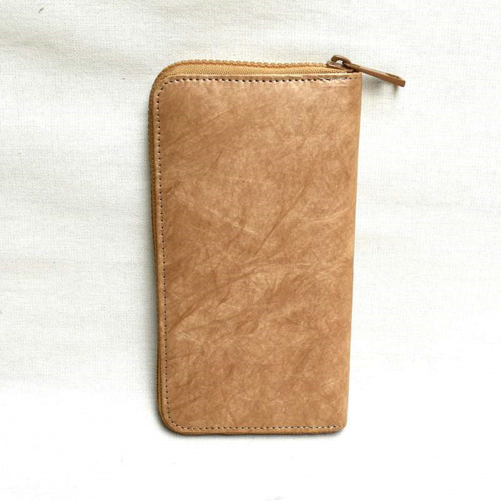 Dupont Paper Cork Long Large Capacity Fashion Wallet Women