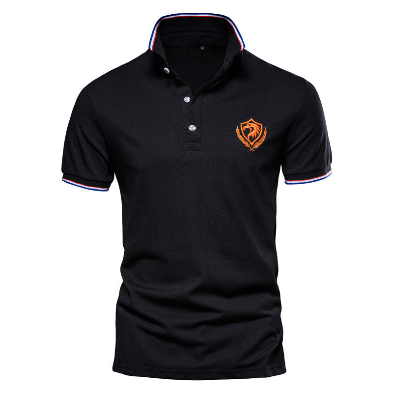 Men's Casual POLO Shirts Men's Slim Short-sleeved T-shirts