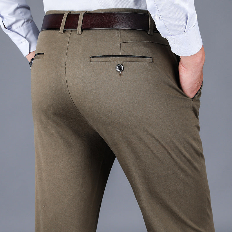 Middle-aged Business Suit Pants
