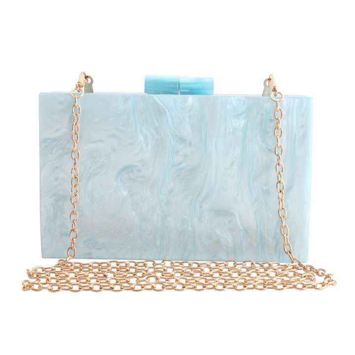 Marble handbags Marble Pattern Acrylic Bag Luxury Handbags Women Bags 