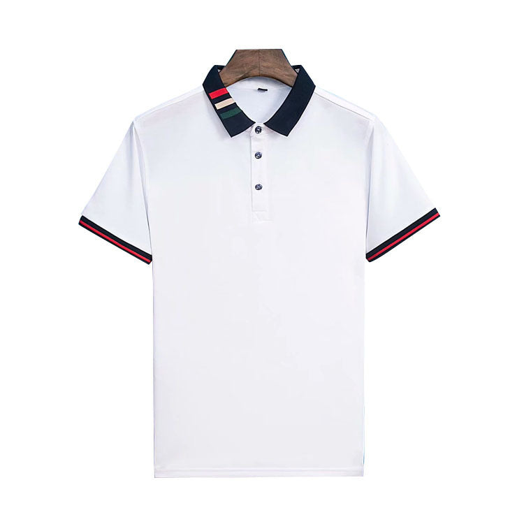 Short Sleeved Summer Business Polo Shirts