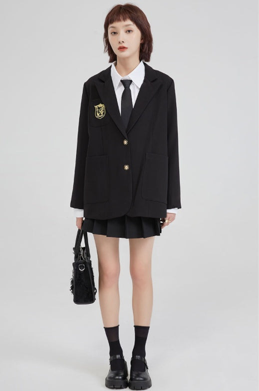 Black Suit Jacket Women''