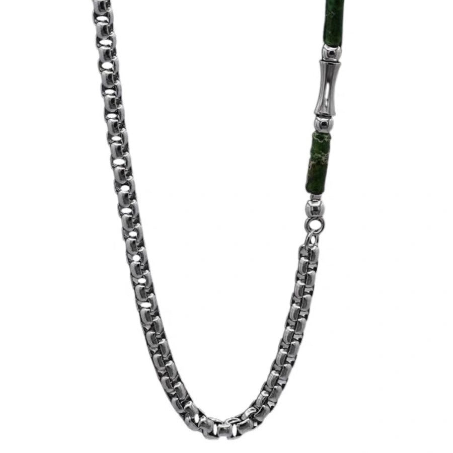 Bamboo Joint Lvzhu Keel Chain Men